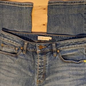 Tory Burch, 28, washed blue